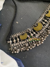 Olive Green Statement High Neck Choker-S716
